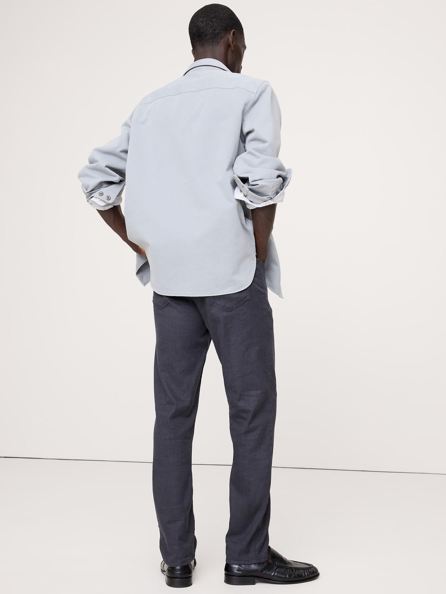 Image number 3 showing, Slim Linen-Cotton Traveler Pant