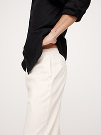 Linen-Cotton Traveler Pull-On Pant