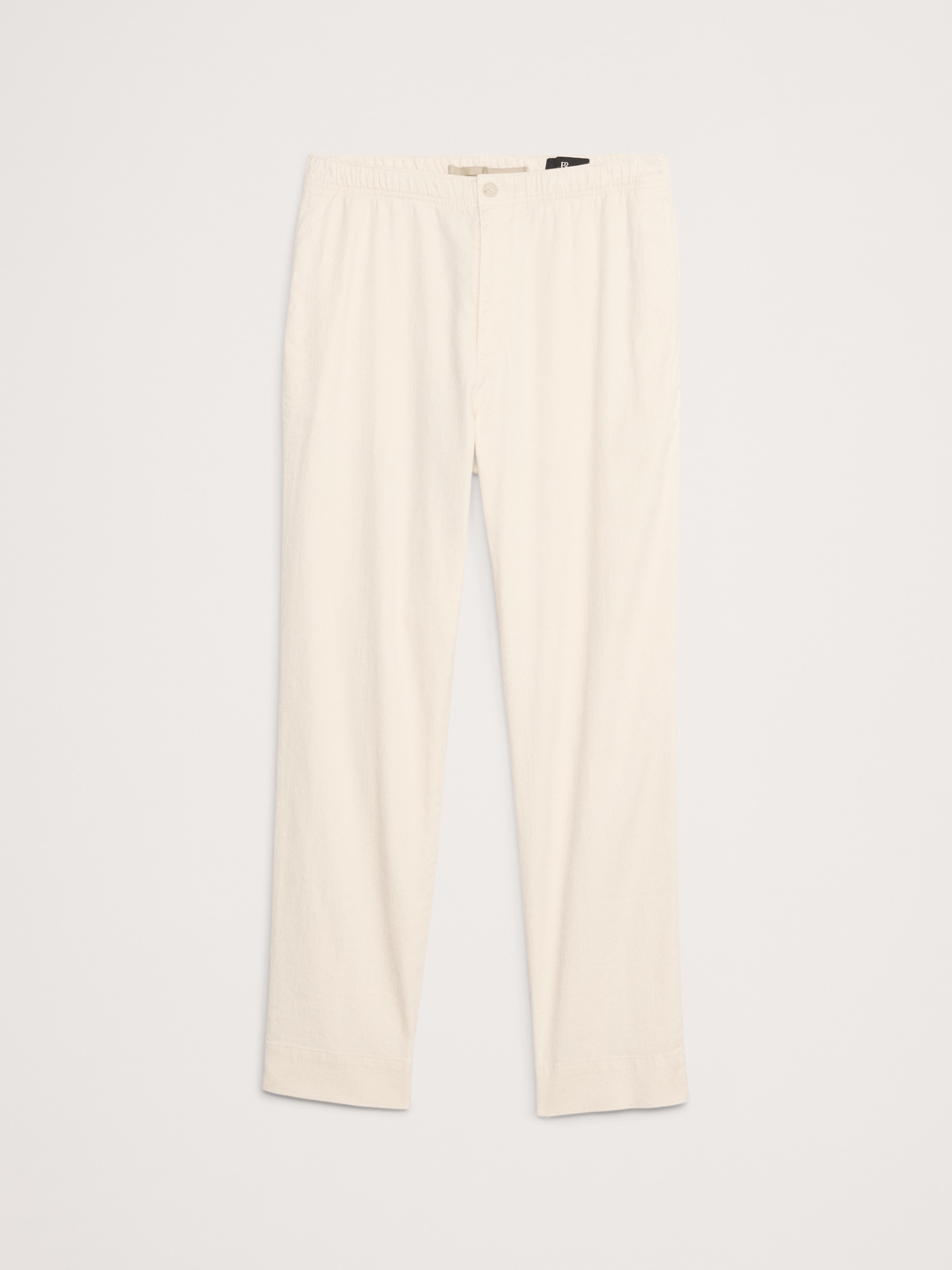 Italian Linen-Cotton Pull-On Pant