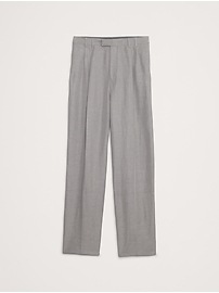 Tencel™-Linen Wide-Leg Suit Pant