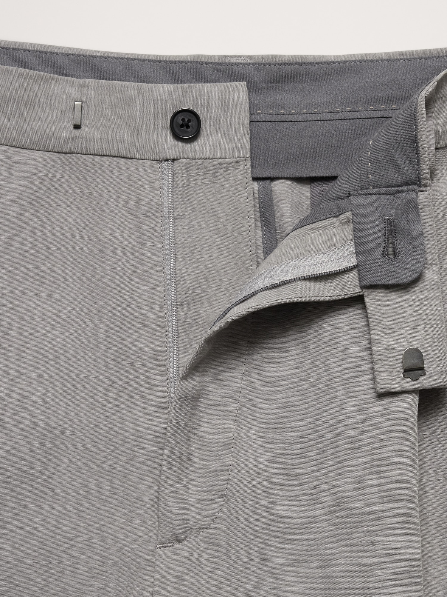 Tencel™-Linen Wide-Leg Suit Pant