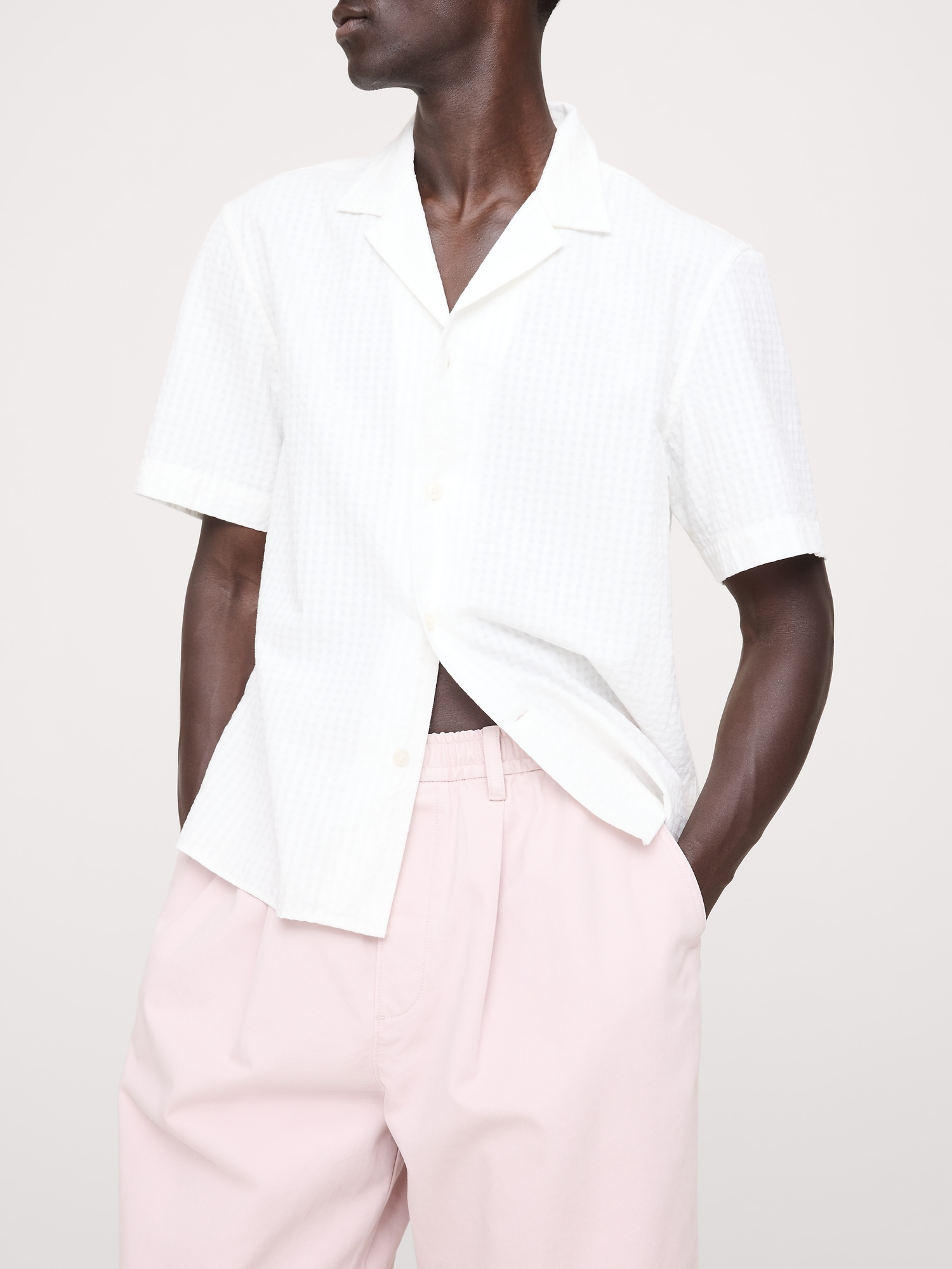 Loose Lightweight Cotton Pull-On Pant