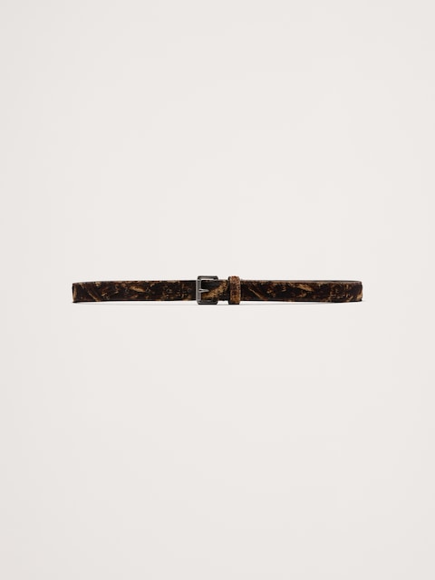 Distressed Trouser Belt