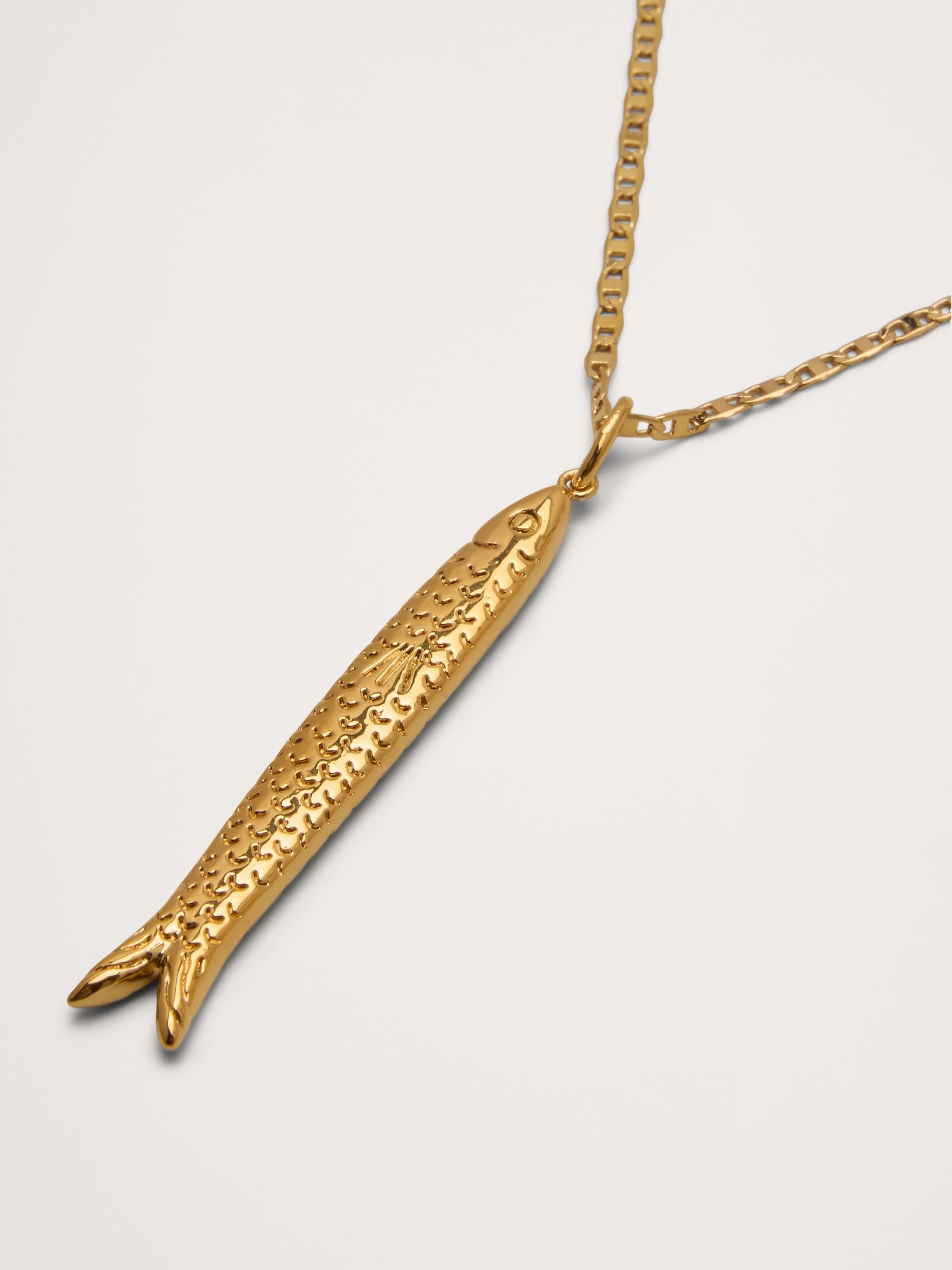 Image number 3 showing, Hippie Fish Necklace by Anni Lu