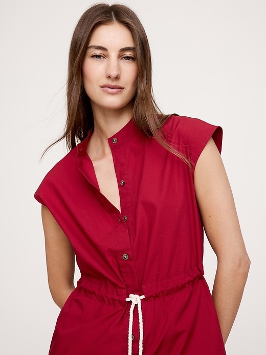 Cotton Poplin Romper