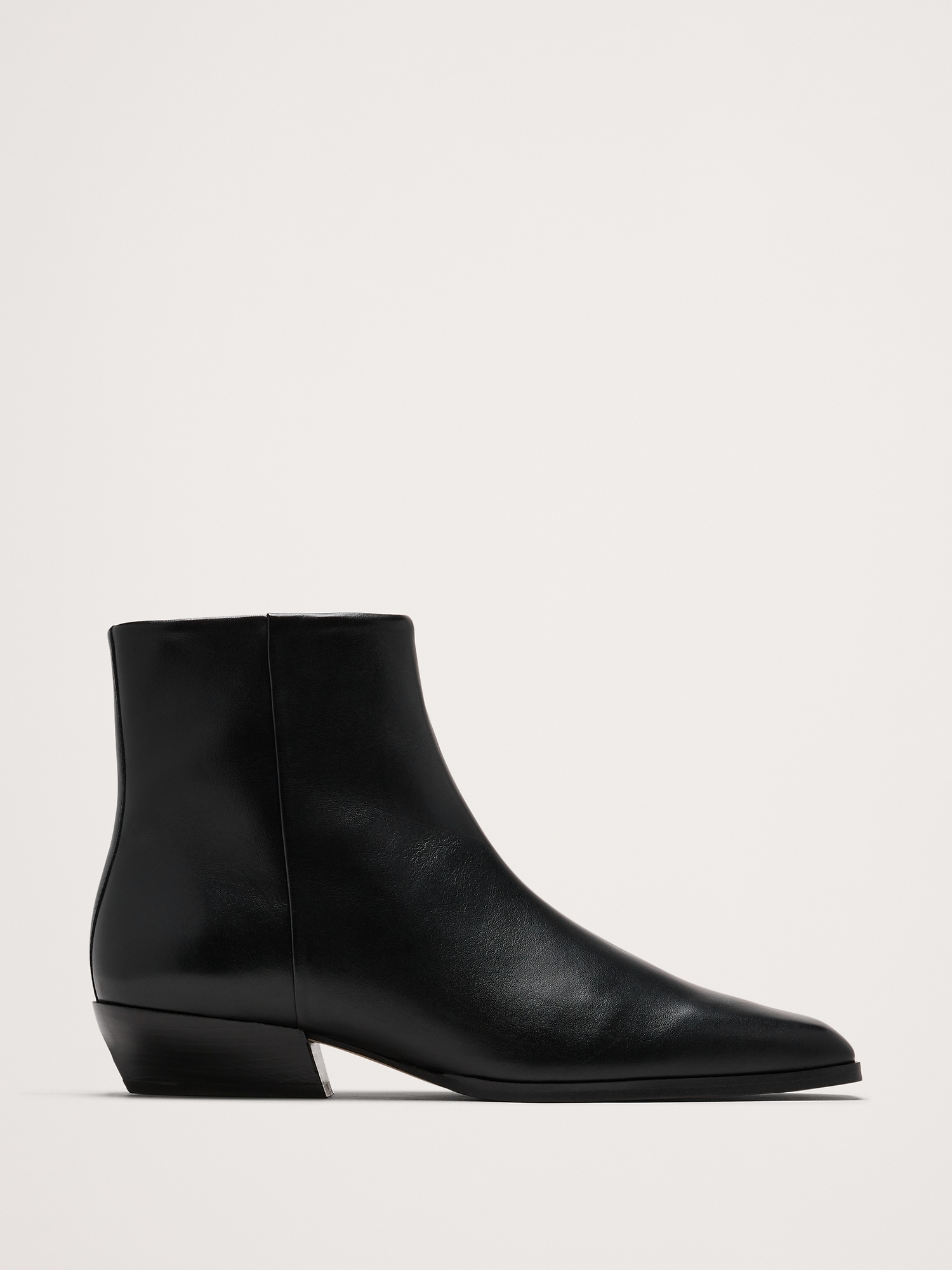 Image number 1 showing, Italian Leather Ankle Boot