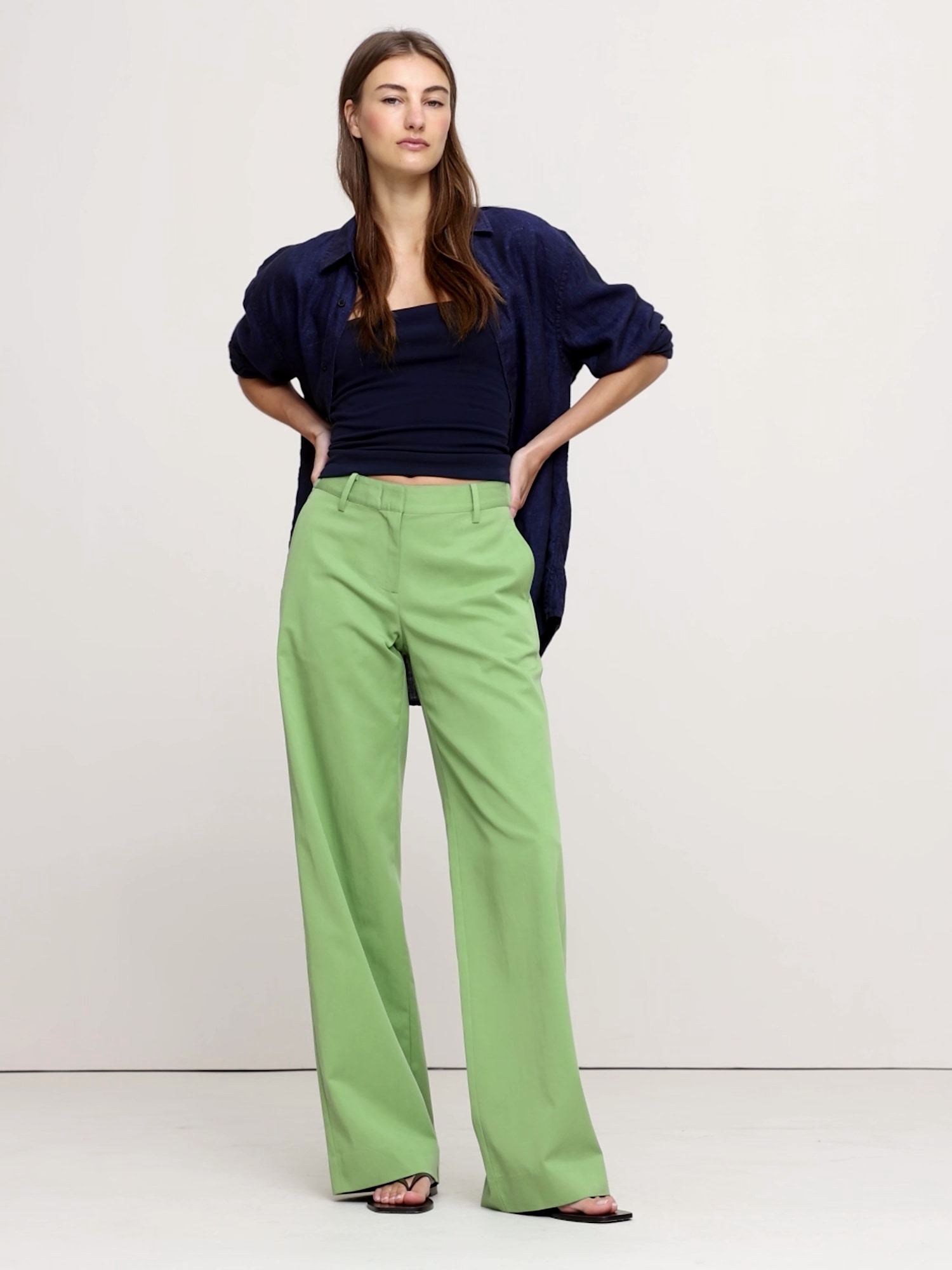 Image number 2 showing, The Everyday Wide-Leg Pant