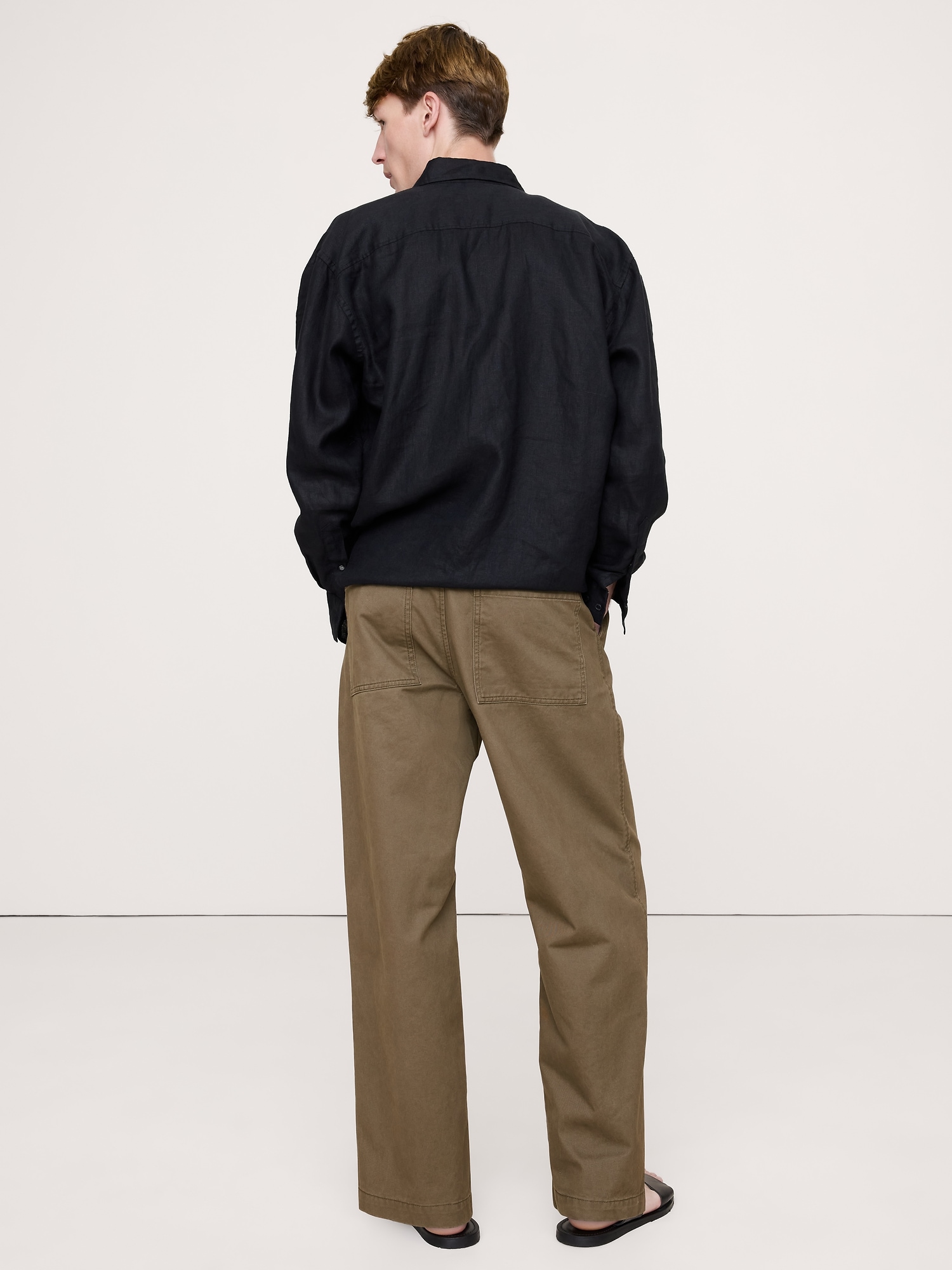Image number 6 showing, LOOSE CHINO WITH BELT