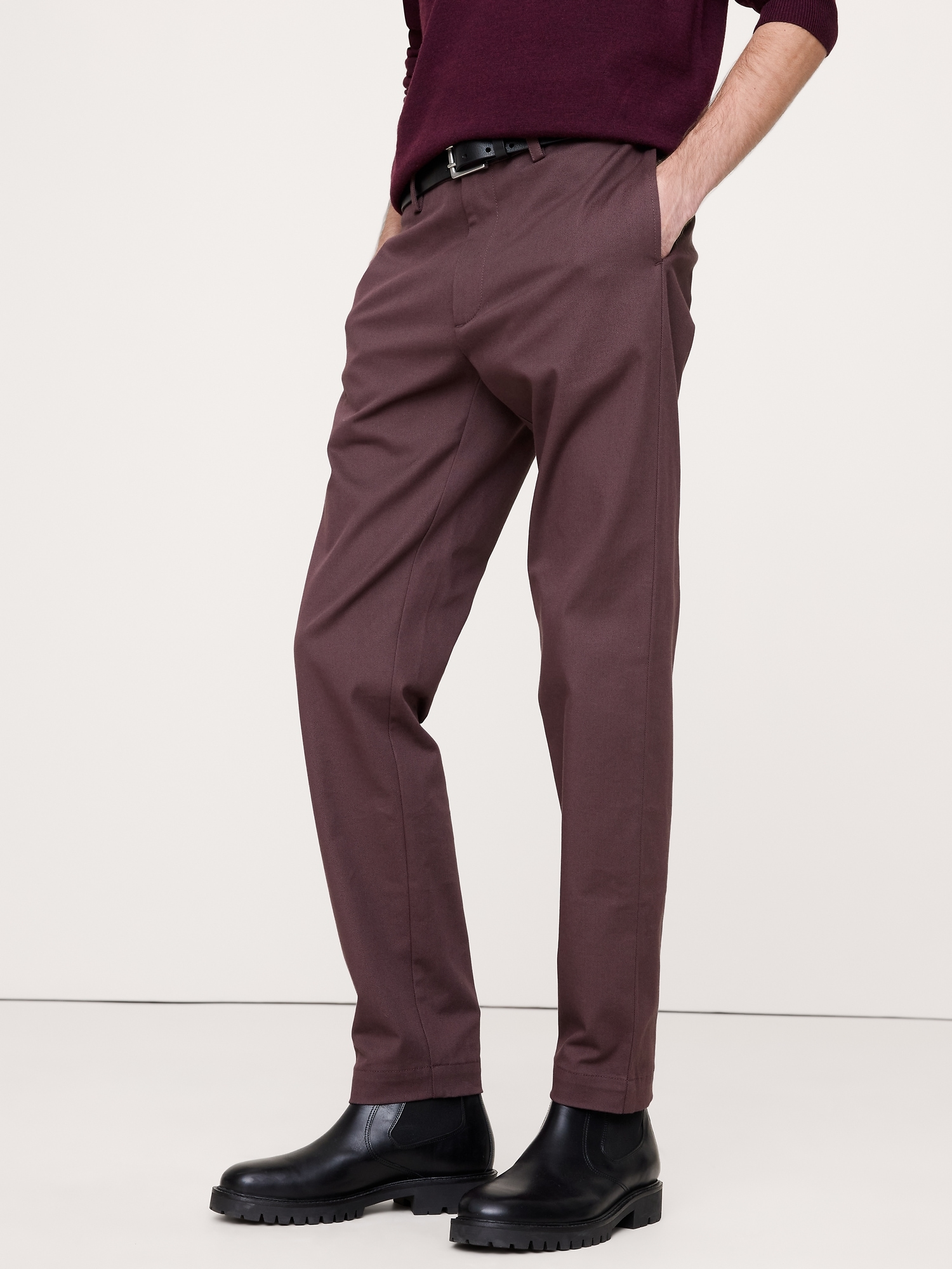 Image number 3 showing, Slim Italian-Stretch Chino