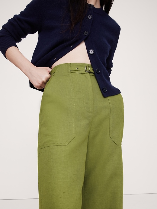 High-Rise Wide-Leg Studio Pant
