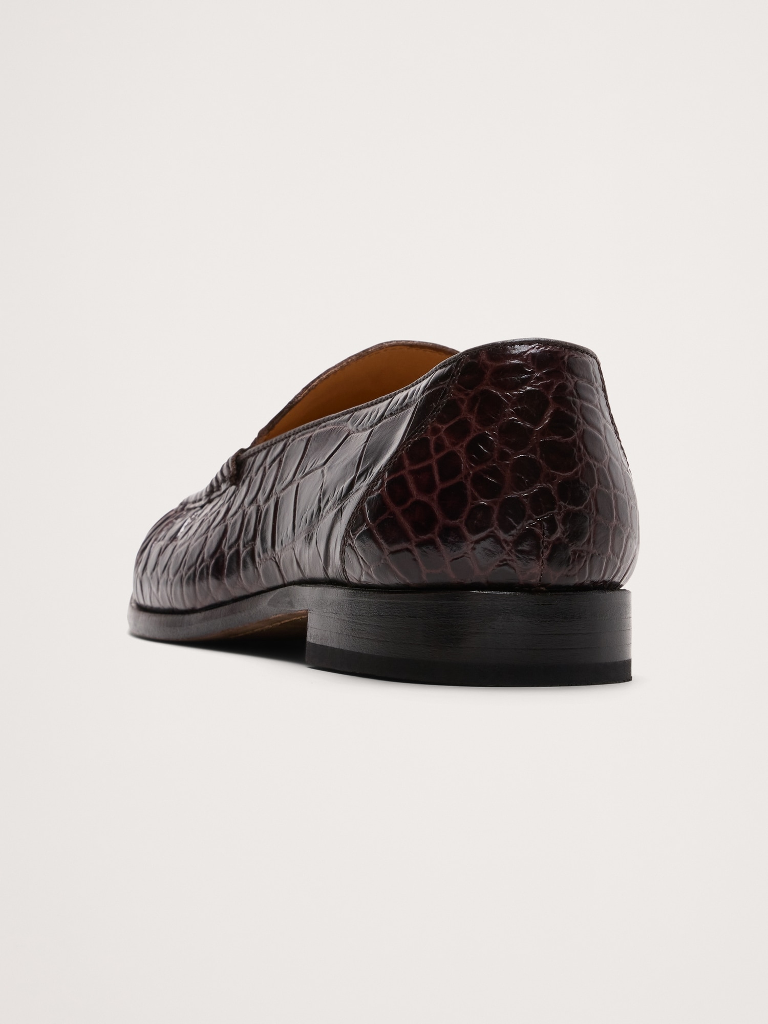 Image number 4 showing, Leather Moc-Toe Loafer