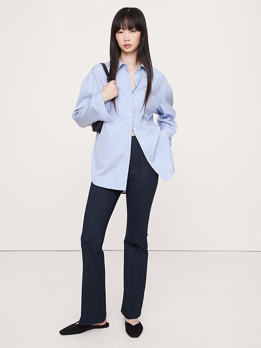 Flare Everywhere Ponte Pull-On Pant Banana Republic