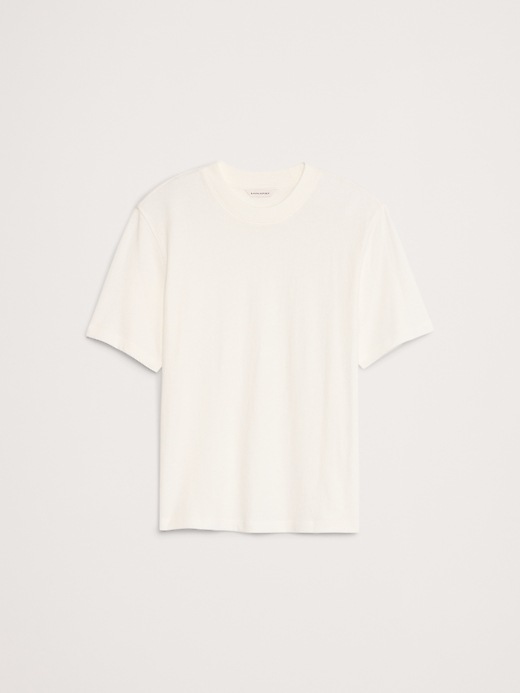 Relaxed Jersey Cotton Crew-Neck T-Shirt | Banana Republic