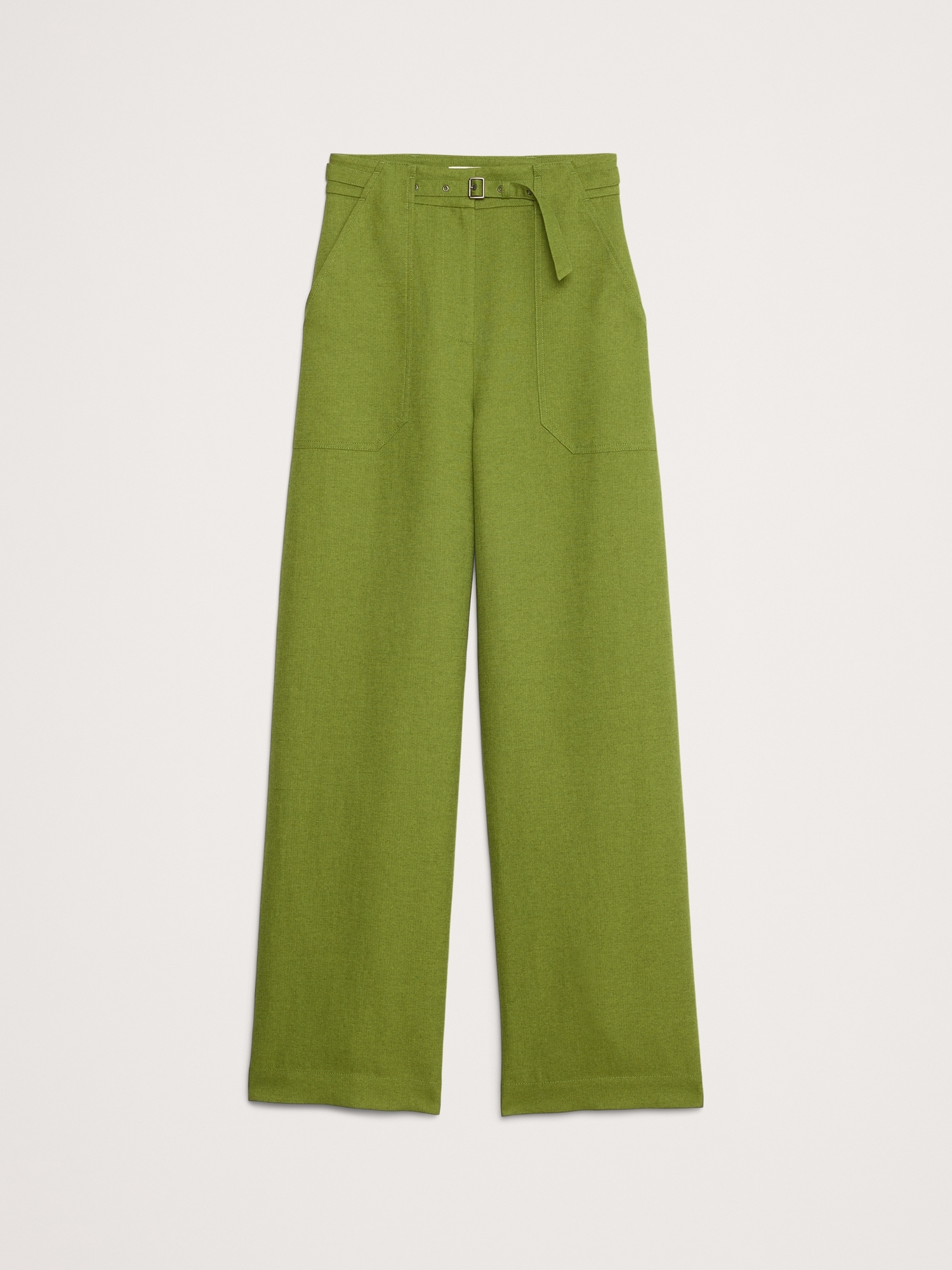 Image number 8 showing, HIGH-RISE WIDE-LEG STUDIO PANT