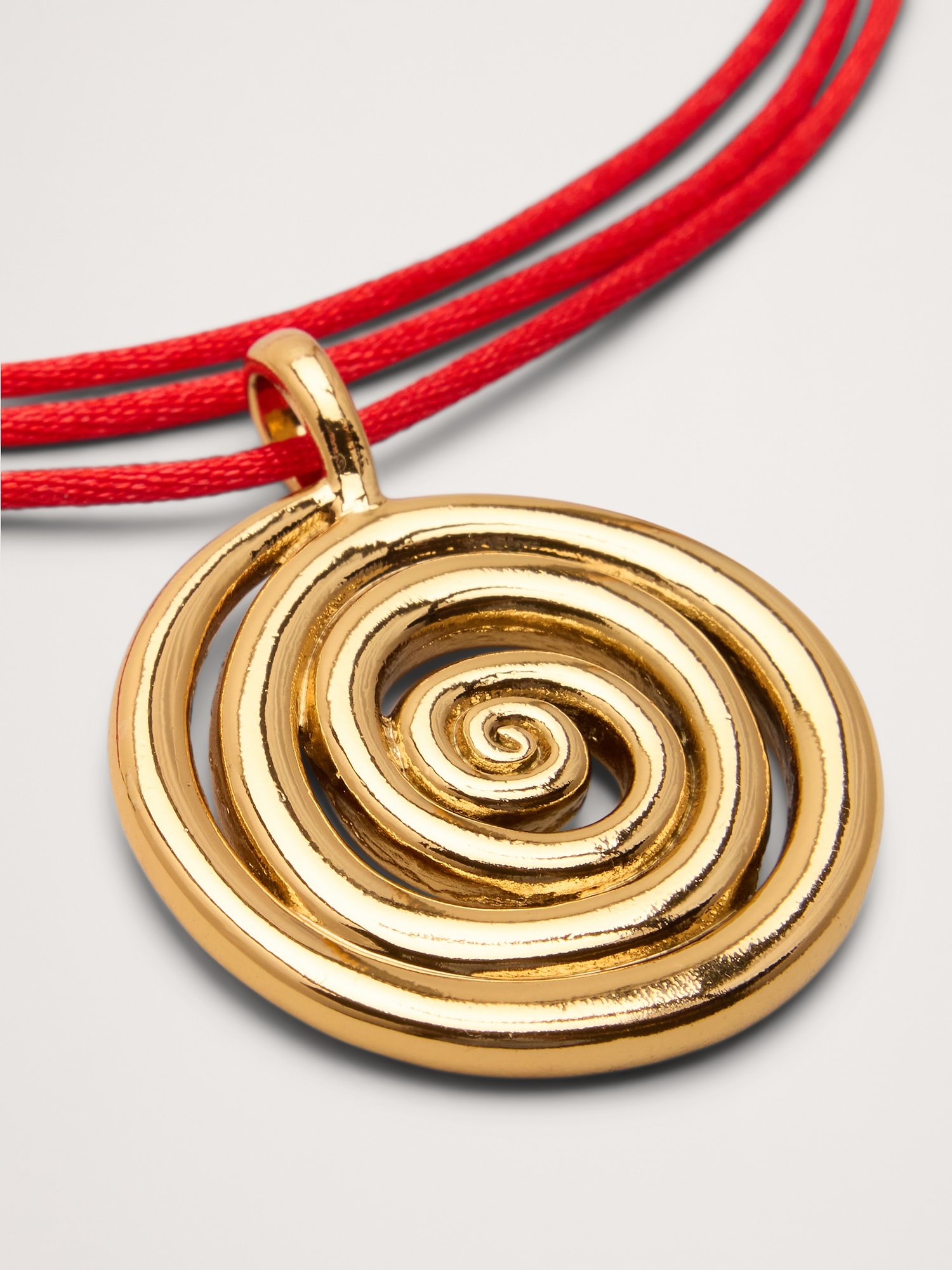 Image number 2 showing, Spiral On A String Necklace by Anni Lu
