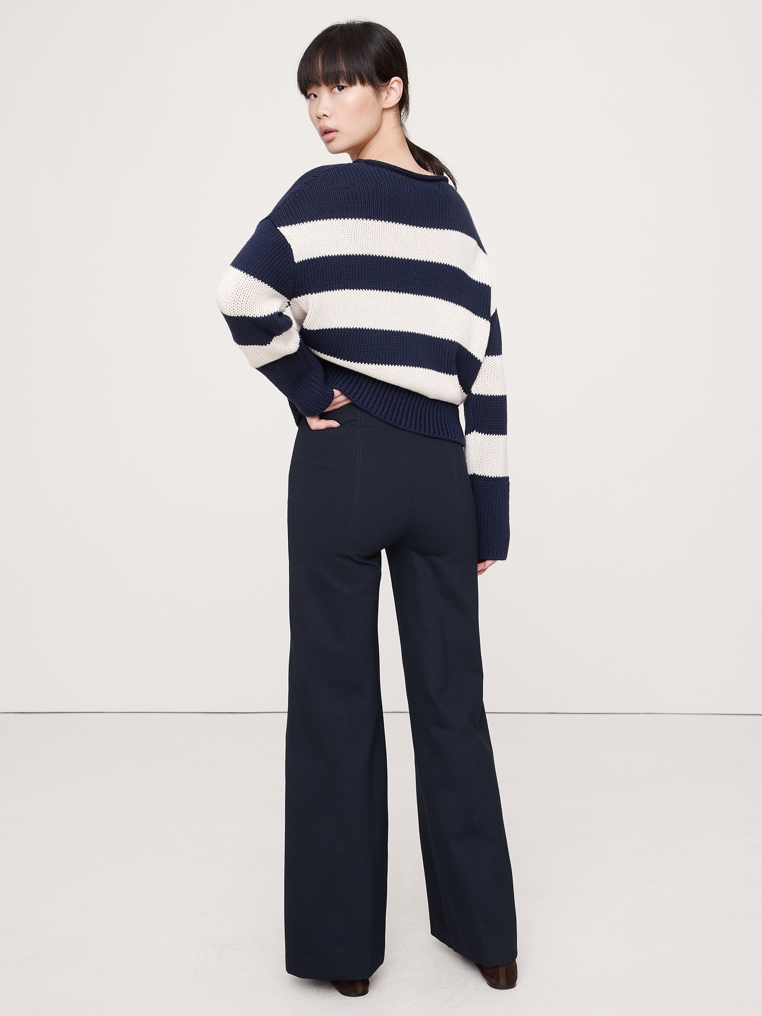 Wide-Leg Everywhere Ponte Pant