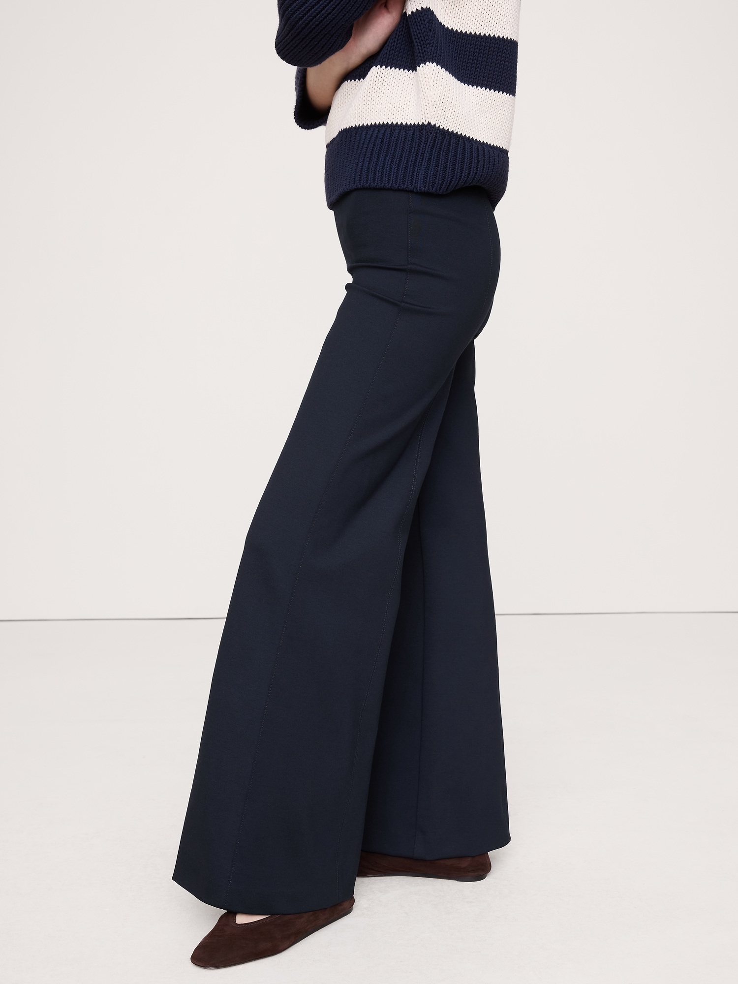 Wide-Leg Everywhere Ponte Pant