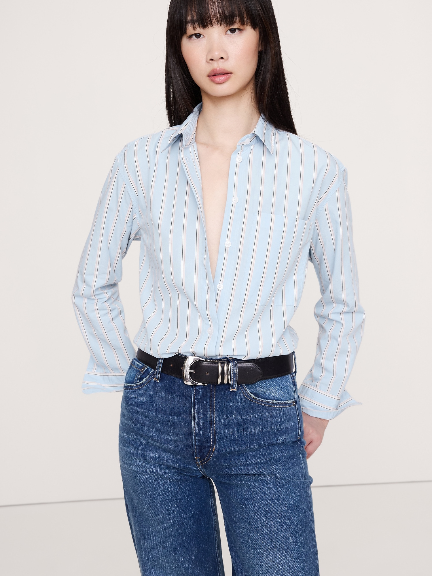 Image number 3 showing, The Oversized Shirt