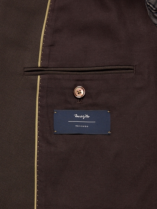 Image number 7 showing, Relaxed Italian Barathea Tuxedo Jacket