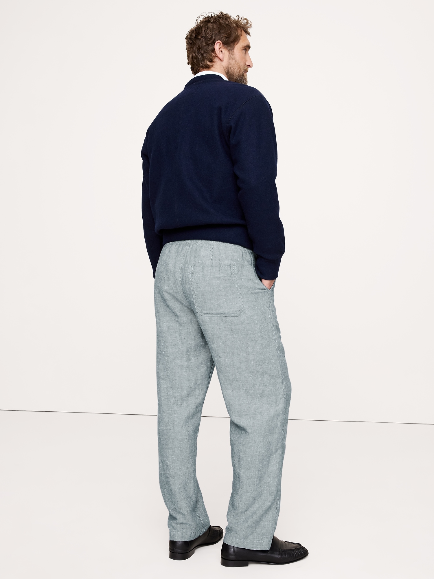 Image number 5 showing, Linen-Cotton Chore Pant