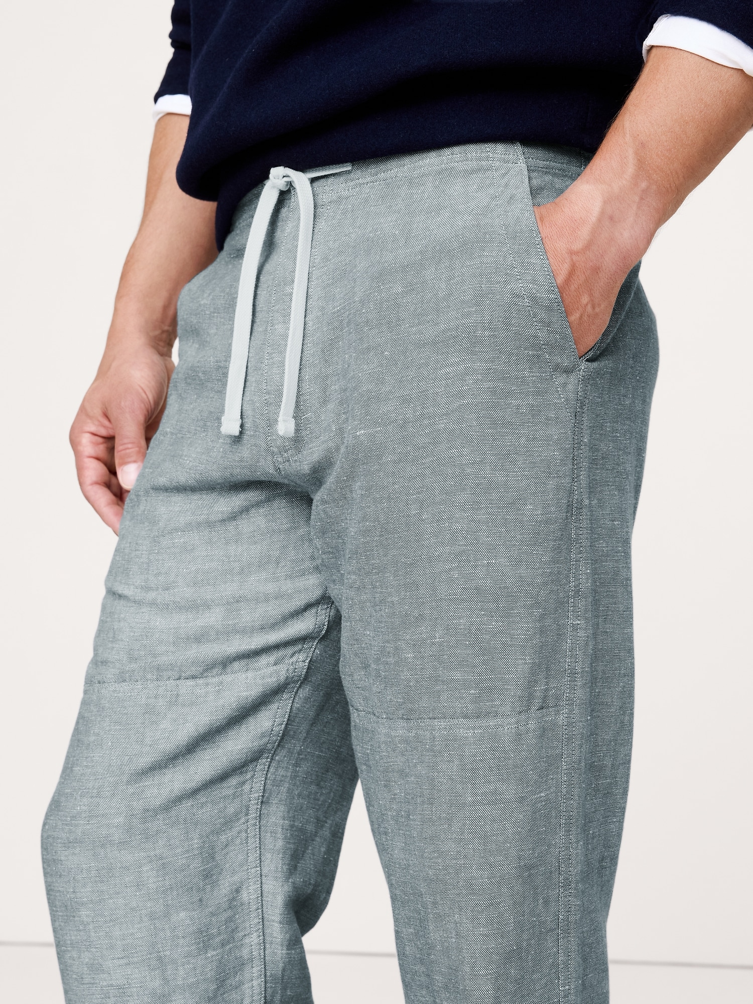 Image number 6 showing, Linen-Cotton Chore Pant