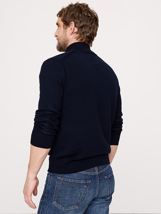 Merino Half-Zip Sweater
