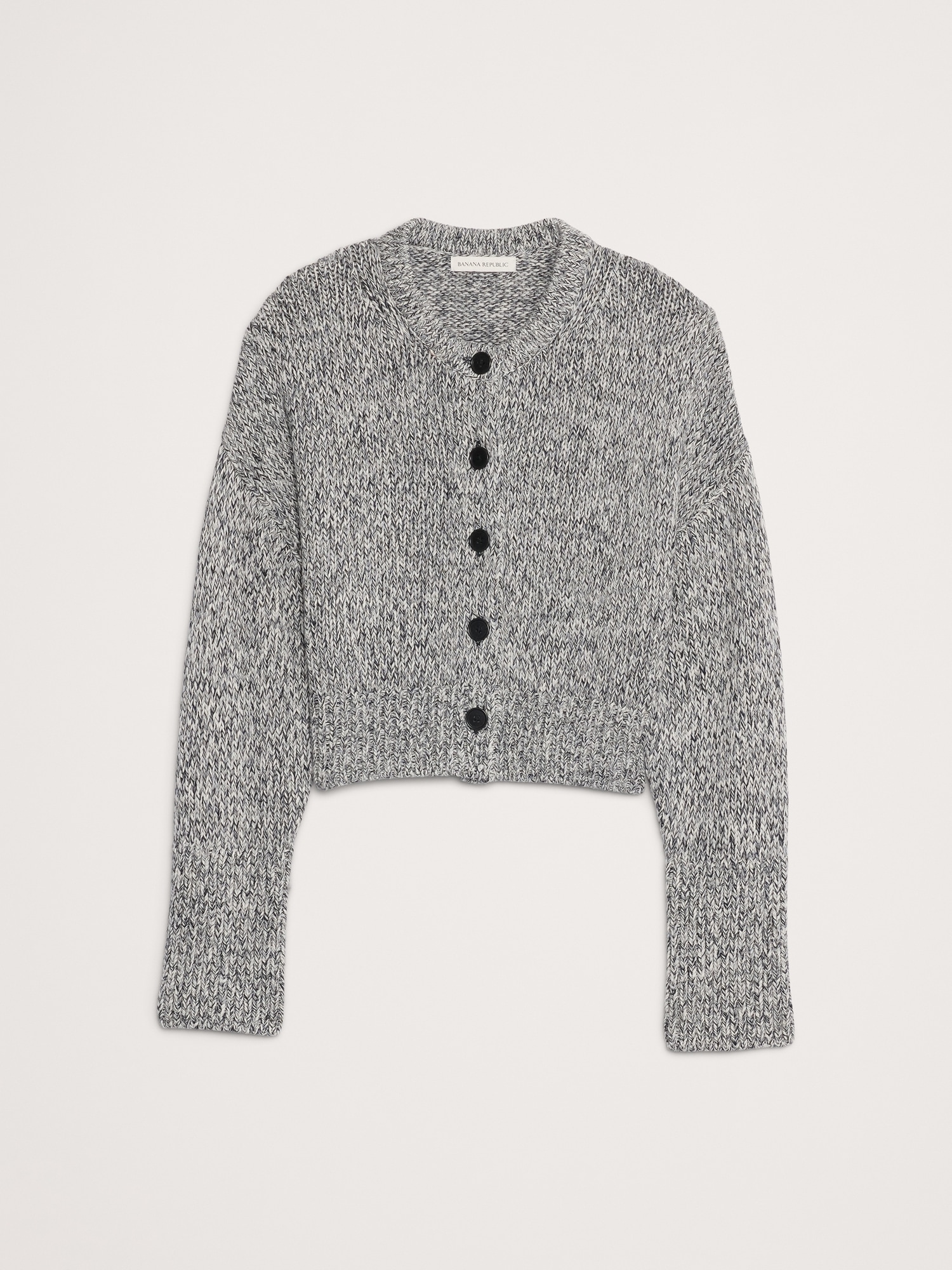 Image number 5 showing, Cotton Cropped Cardigan