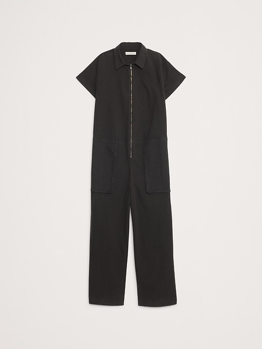 Canvas Utility Jumpsuit