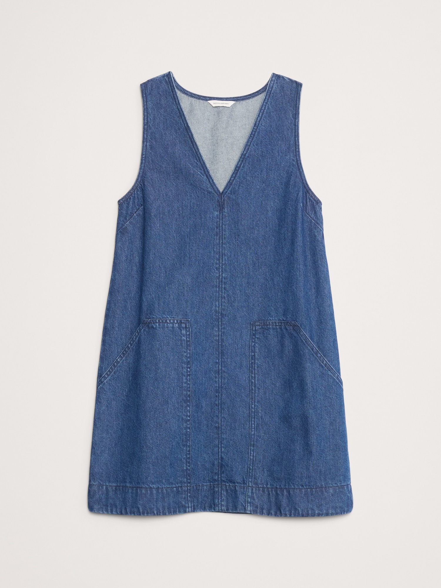 Image number 4 showing, DENIM SHIFT DRESS