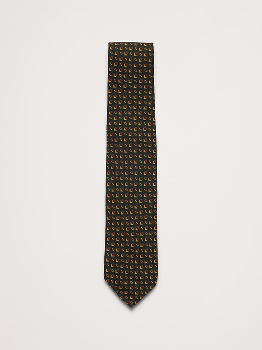 Wool-Silk Blend Tie