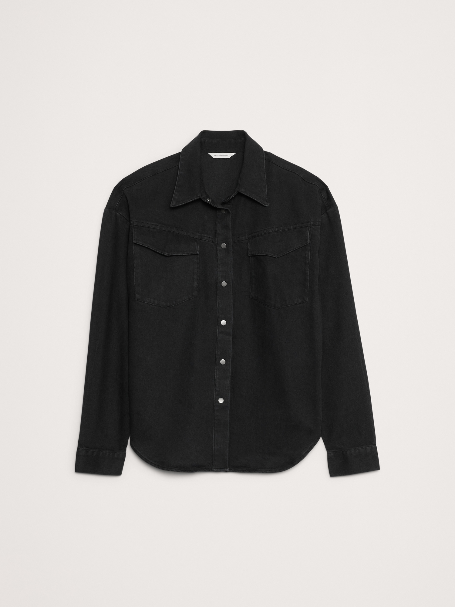 Image number 4 showing, Oversized Denim Western Shirt