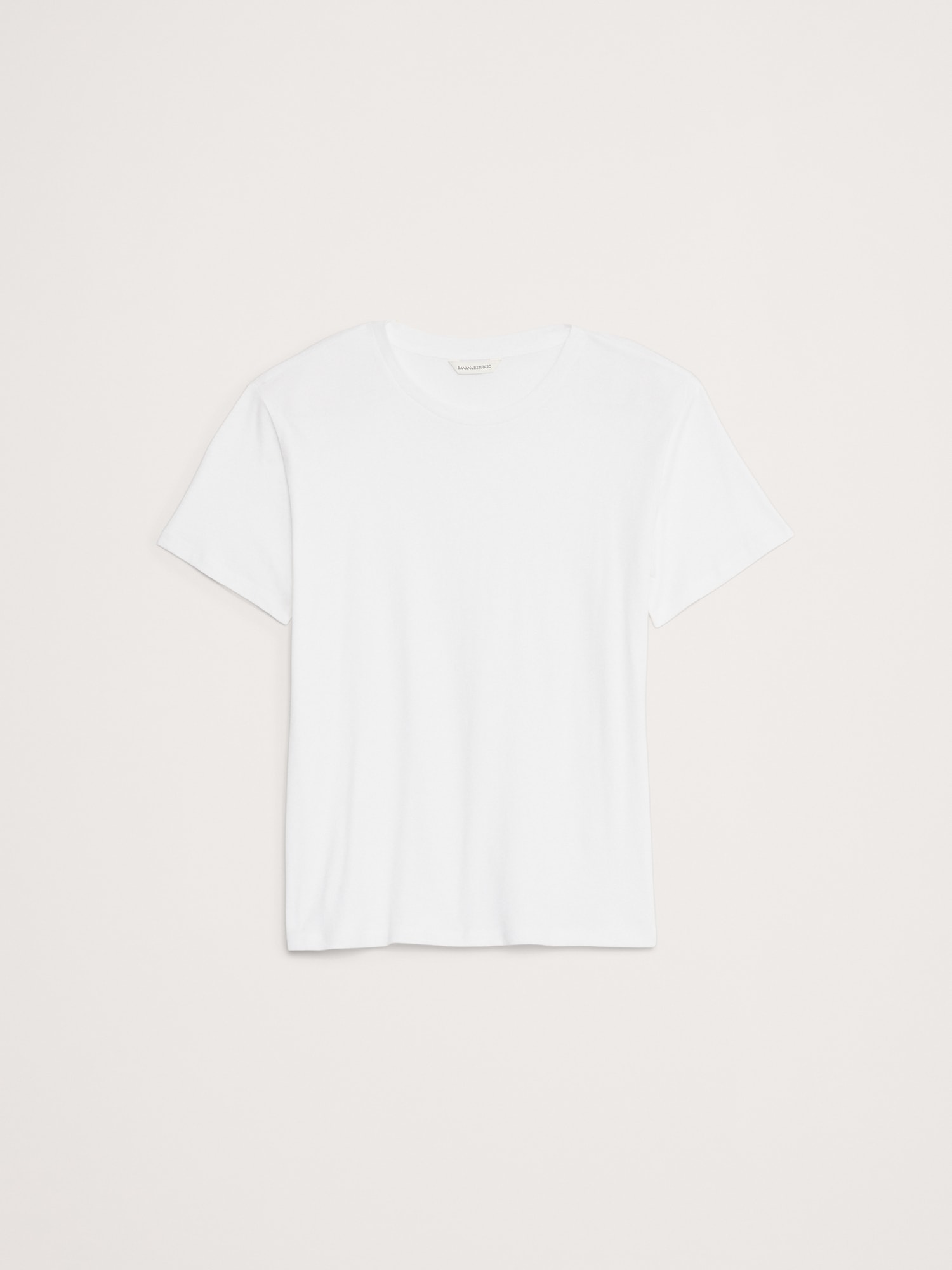 Oversized Cotton-Silk Crew-Neck T-Shirt