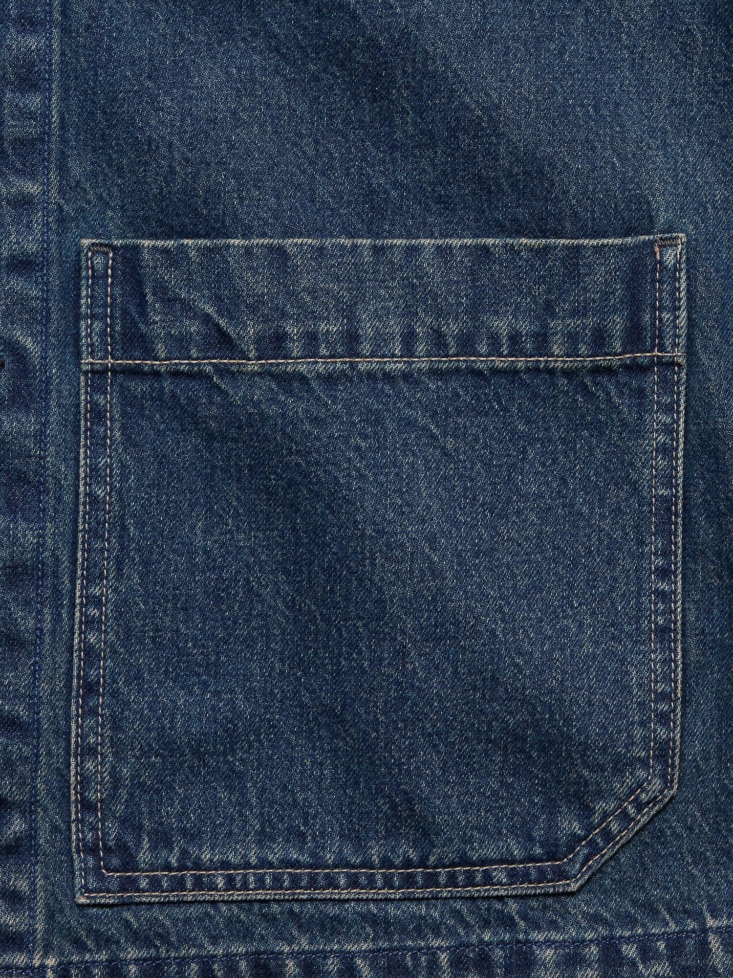 Image number 6 showing, Denim Chore Coat with Corduroy Collar