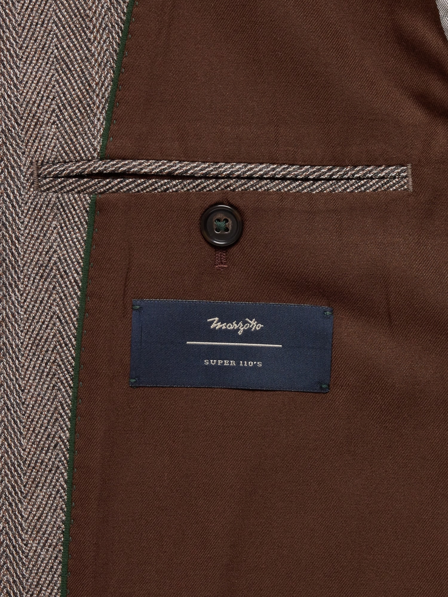 Image number 6 showing, Relaxed Italian Herringbone Suit Jacket