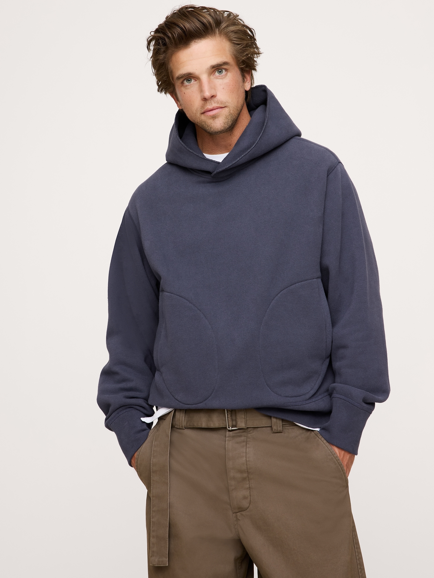 FLEECE HOODIE SWEATSHIRT