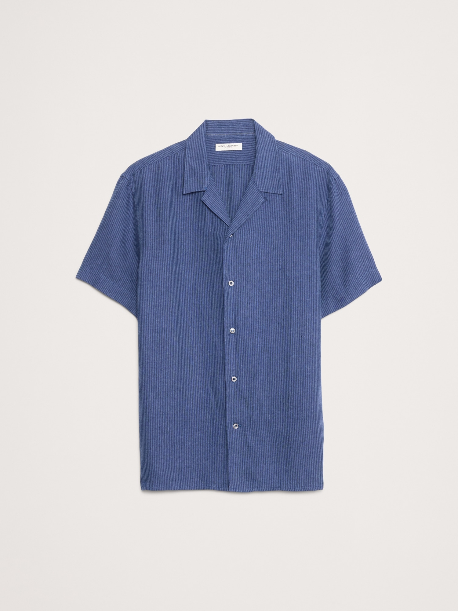 Image number 4 showing, Standard-Fit Linen Resort Shirt