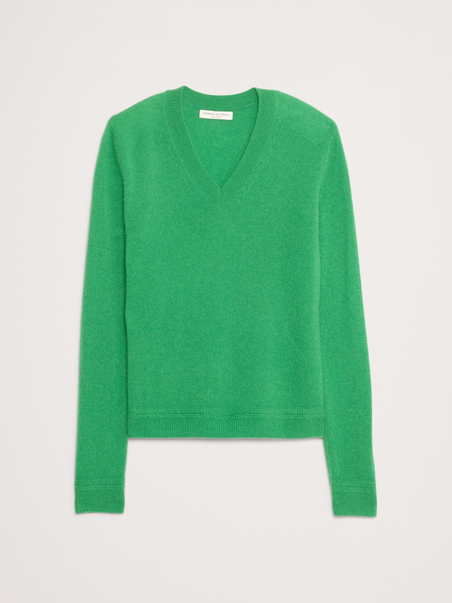 Image number 4 showing, Lightweight Cashmere V-Neck Sweater