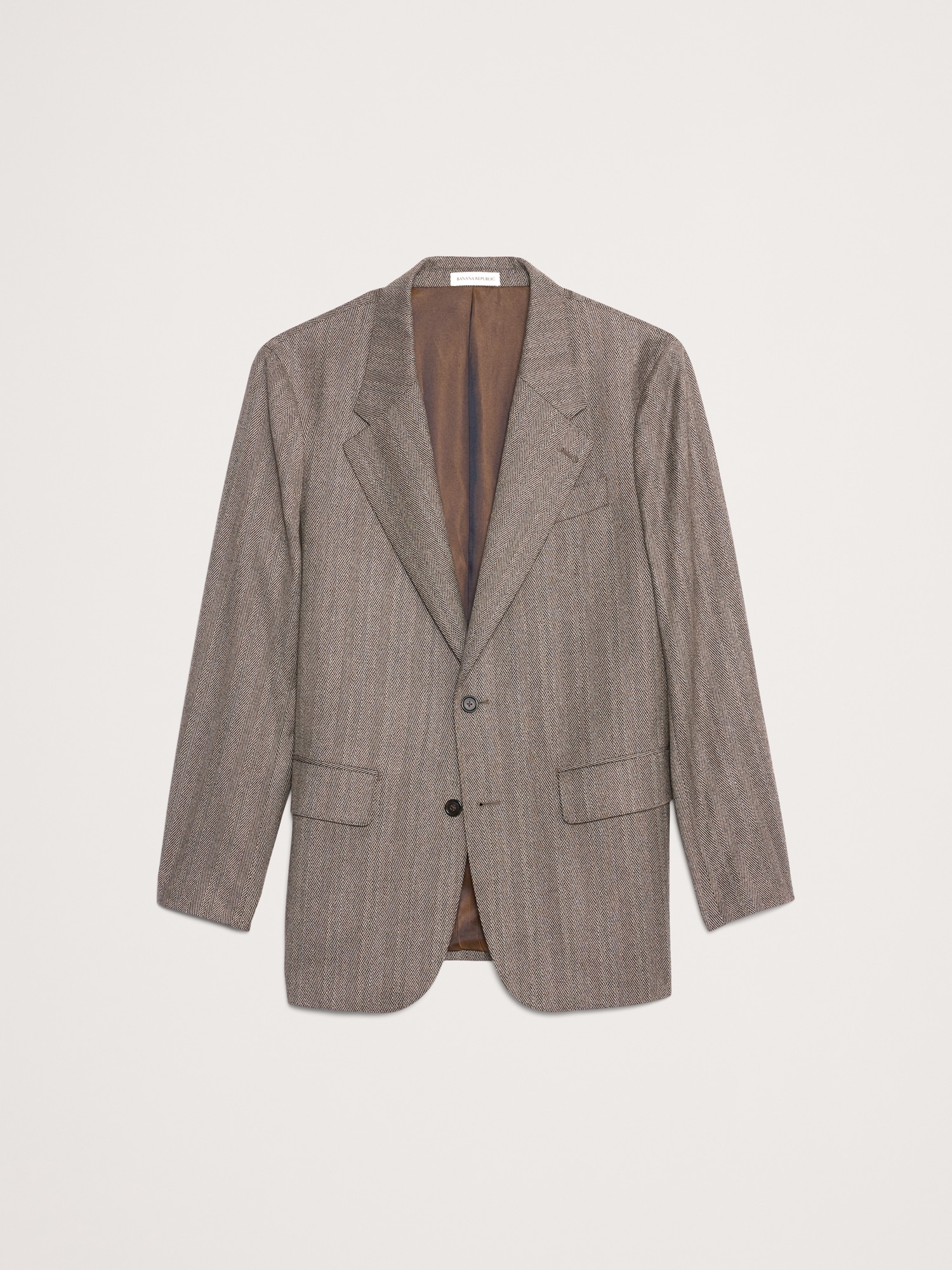 Image number 5 showing, Relaxed Italian Herringbone Suit Jacket