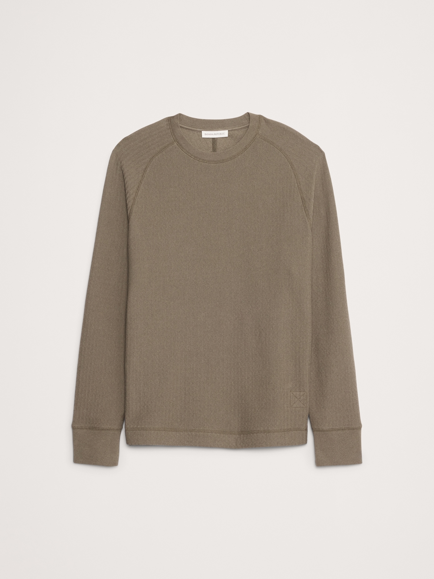 Image number 4 showing, Slub Double-Knit Zig-Zag T-Shirt