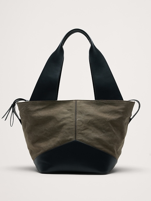 Large Patchwork Medium Zip Tote