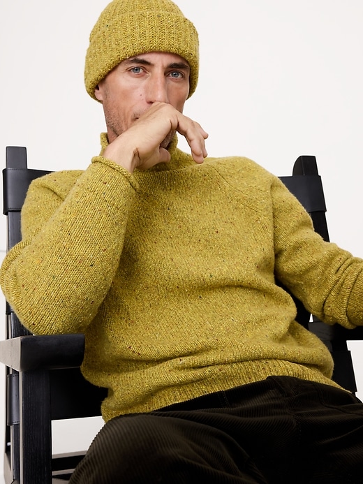 Donegal Roll-Neck Sweater Banana Republic