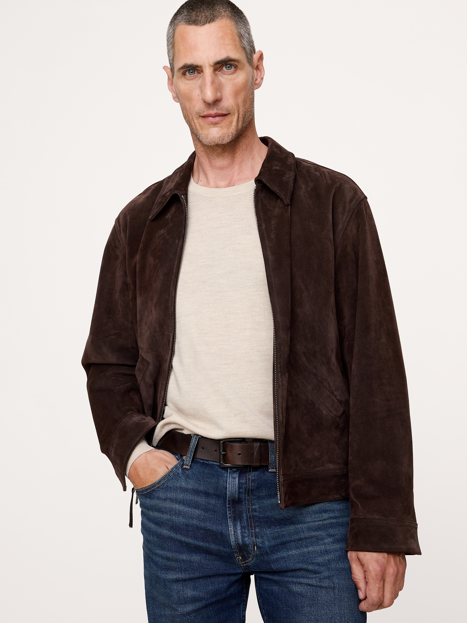 Merino Crew-Neck Sweater - Heather Oatmeal