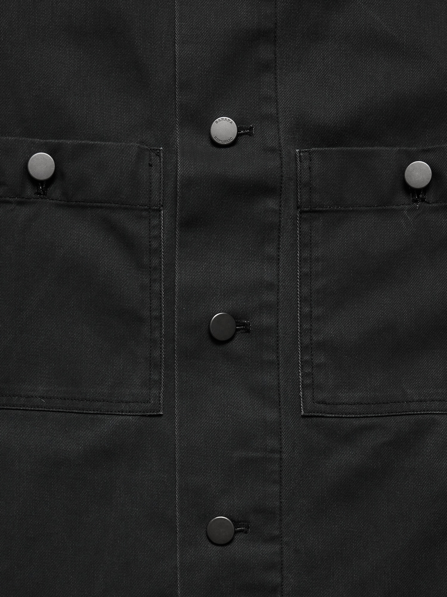 Image number 6 showing, Coated Cotton Twill Overshirt