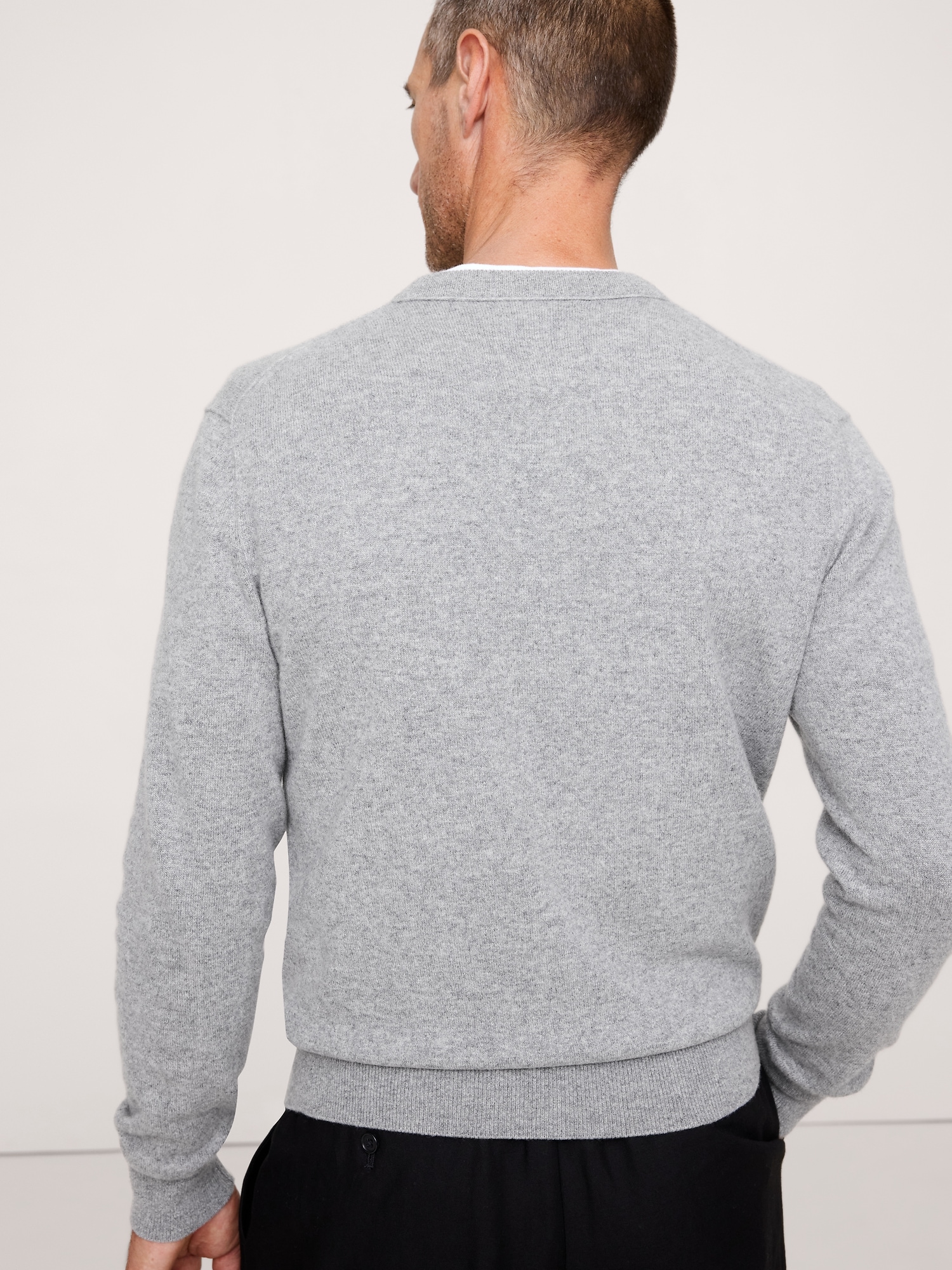 Image number 2 showing, CASHMERE CREW-NECK SWEATER