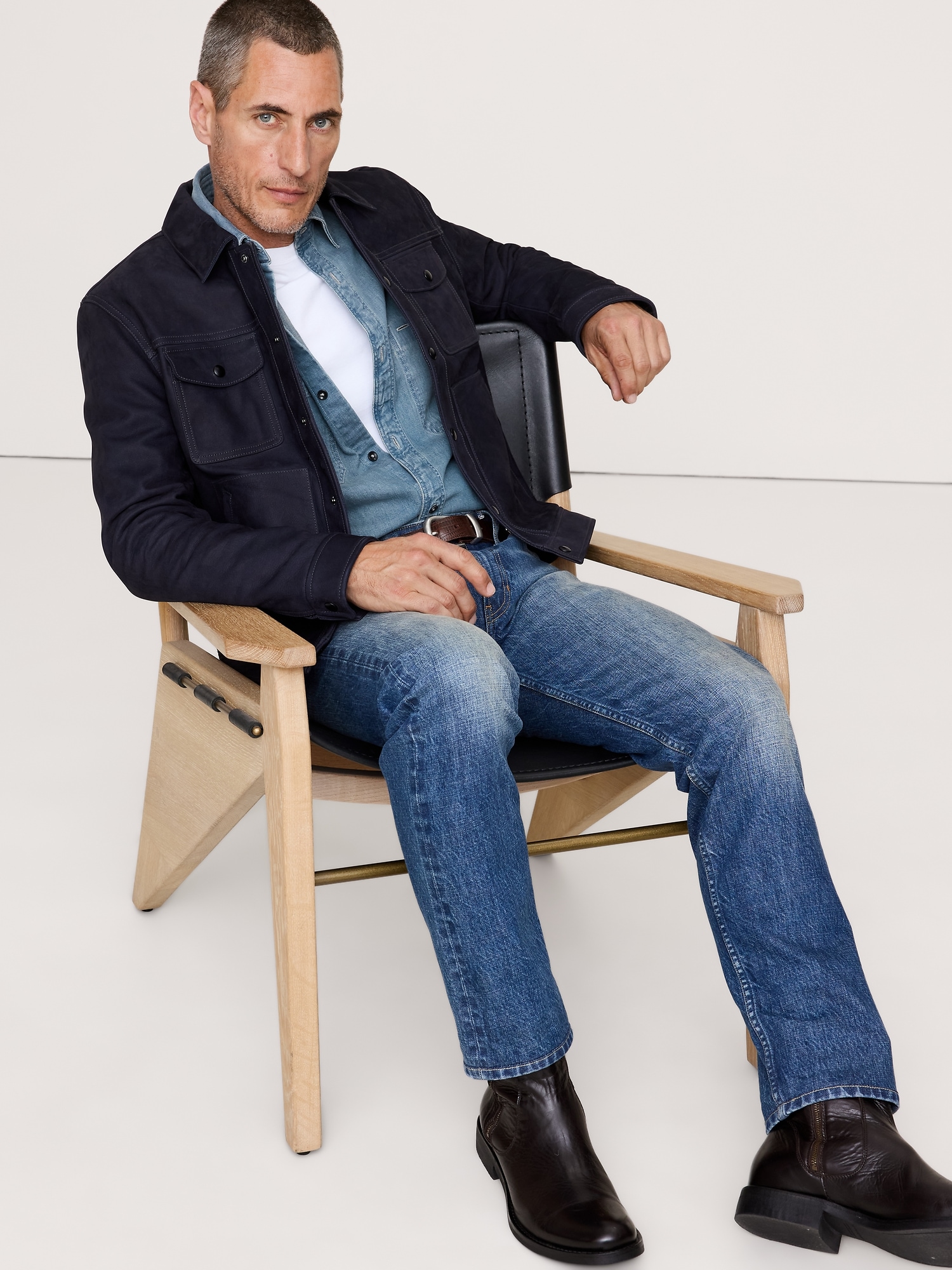 Image number 3 showing, Relaxed-Fit Denim Shirt