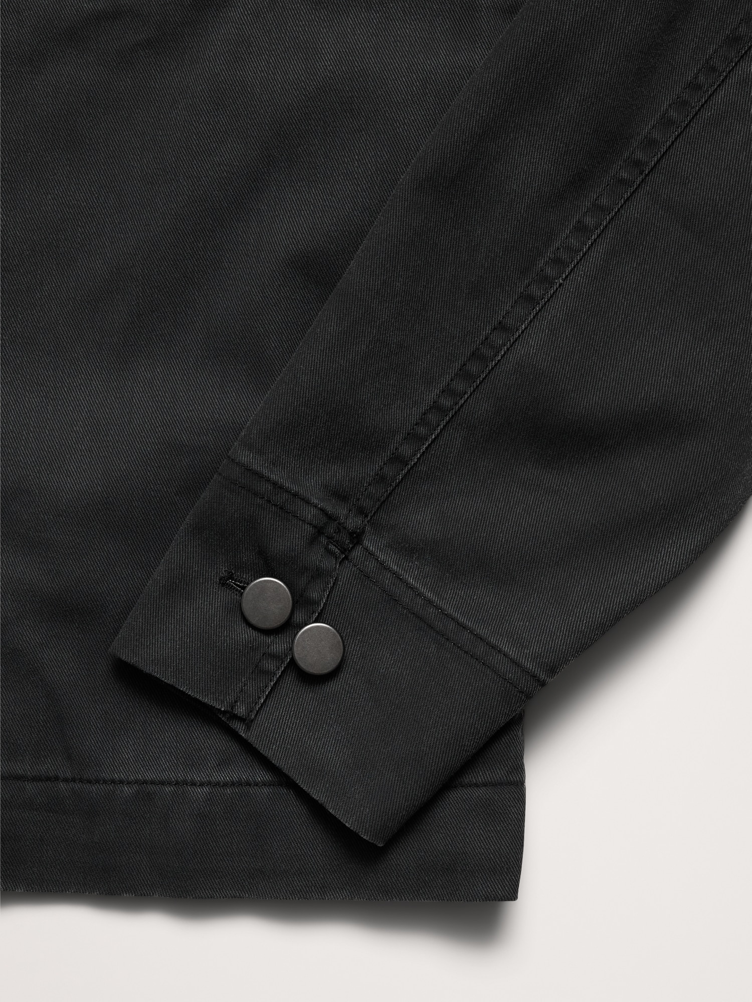 Image number 5 showing, Coated Cotton Twill Overshirt