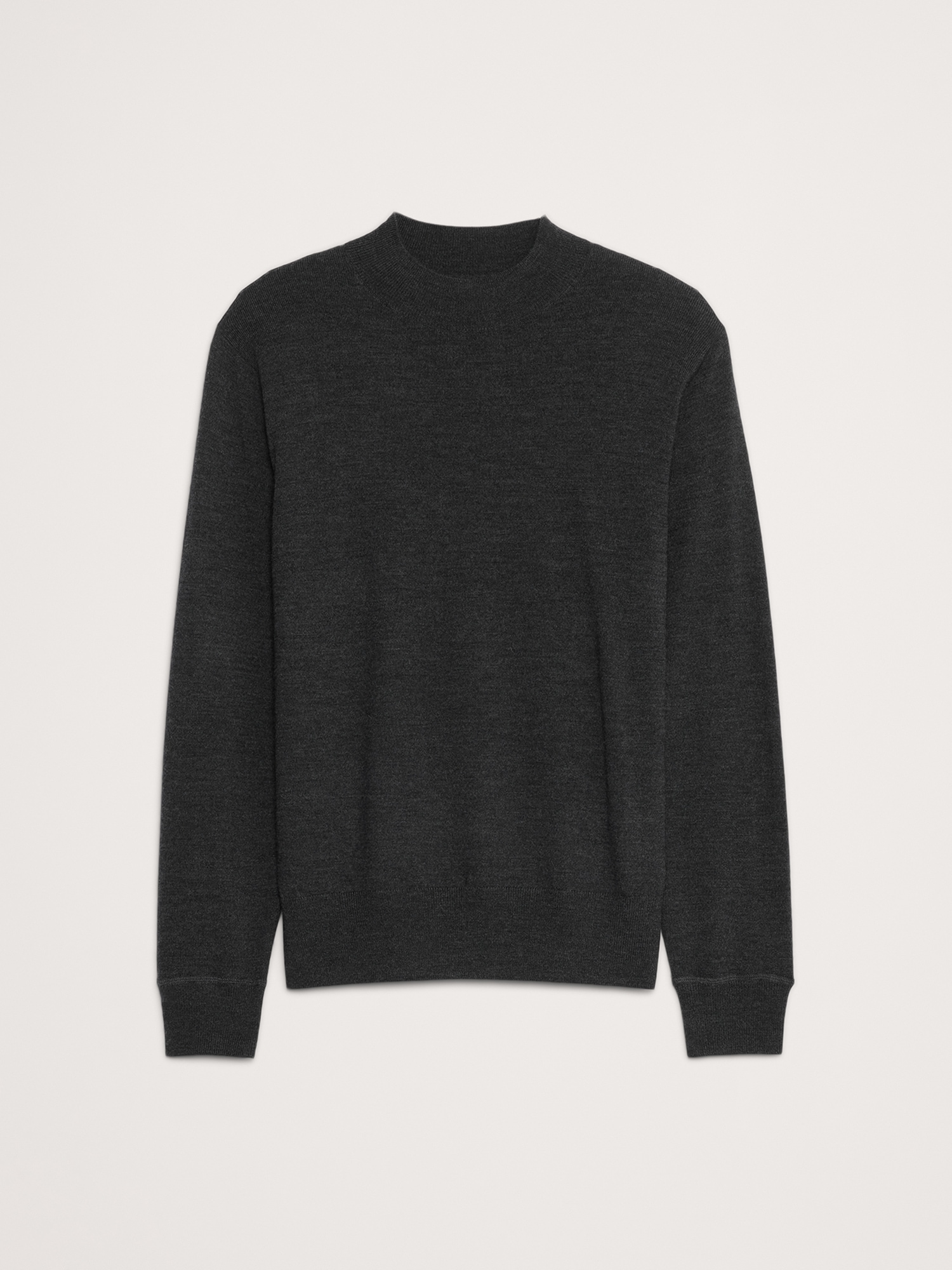 Image number 4 showing, Merino Mock-Neck Sweater