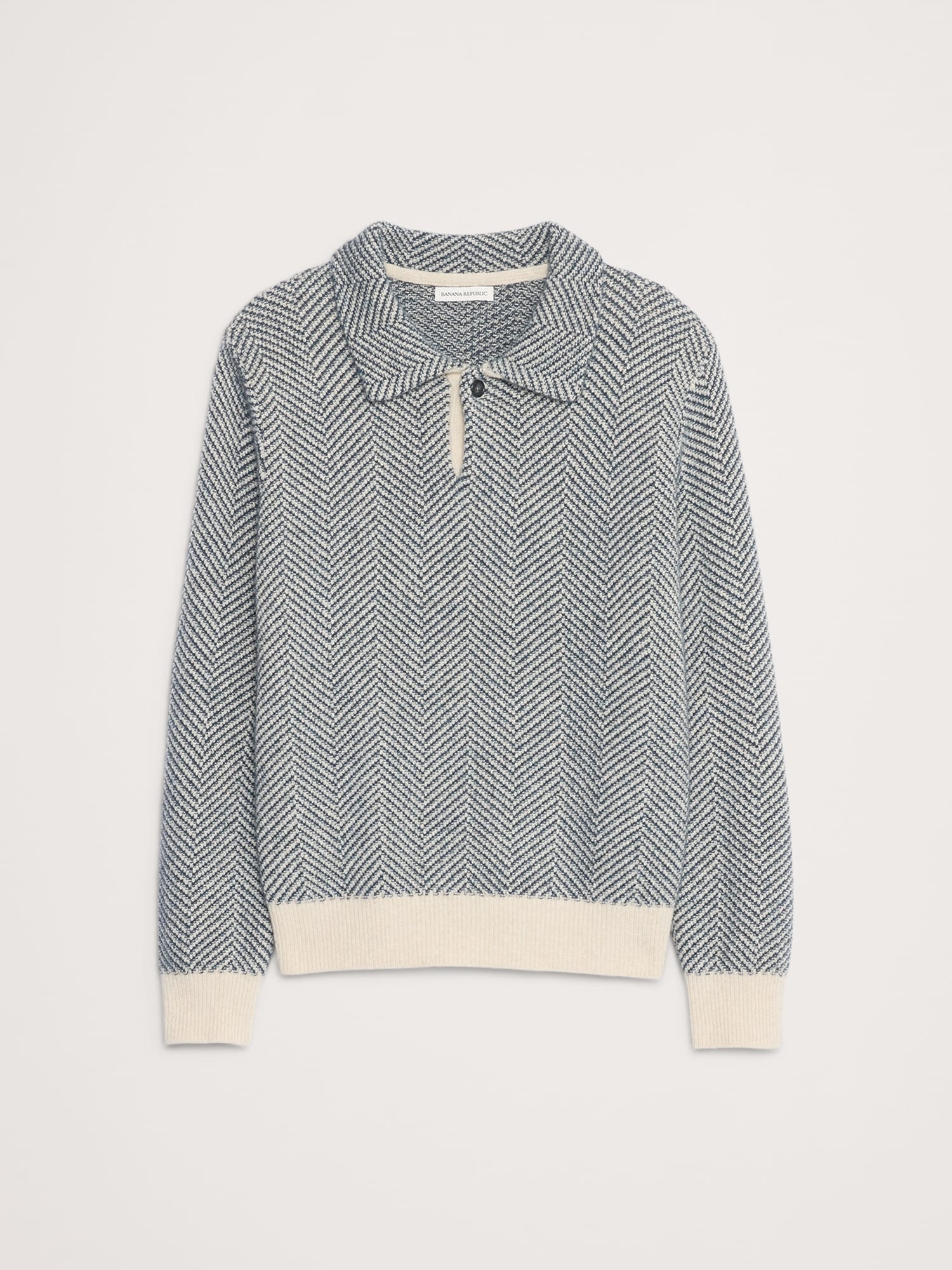 Image number 4 showing, Herringbone Sweater Polo