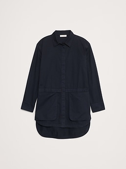 【こうすけ】 BANANA REPUBLIC Standard-Fit Untucked Dress Shirt | Banana Republic Factory