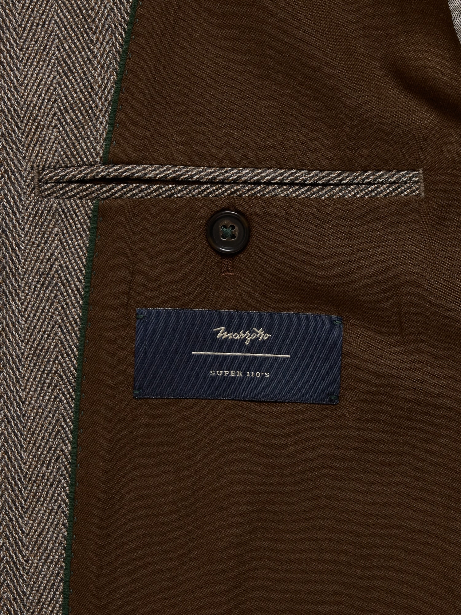 Image number 7 showing, Relaxed Italian Herringbone Suit Jacket